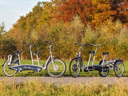 Tandem bicycle shop wheels