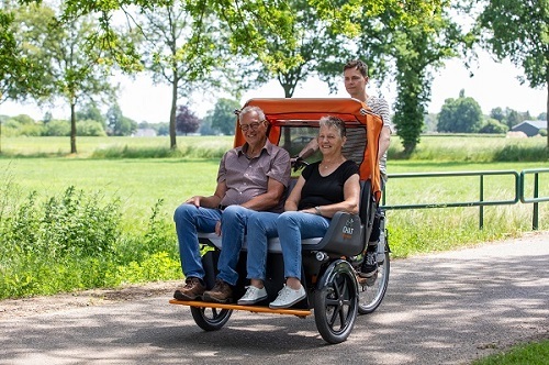 Bike trailer 2025 for elderly