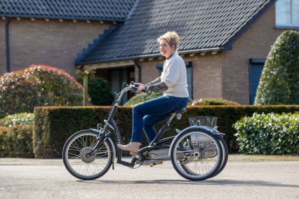 Van Raam bike with low entry and backpedal brake Van Raam