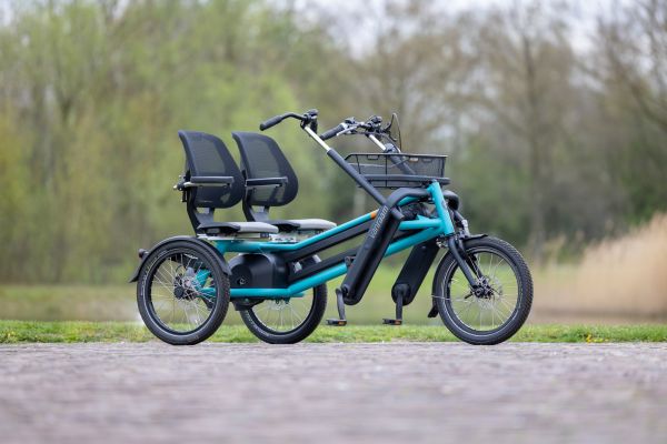 4 wheel best sale 2 seater bicycle