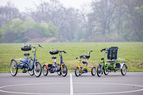 Disabled store electric tricycle