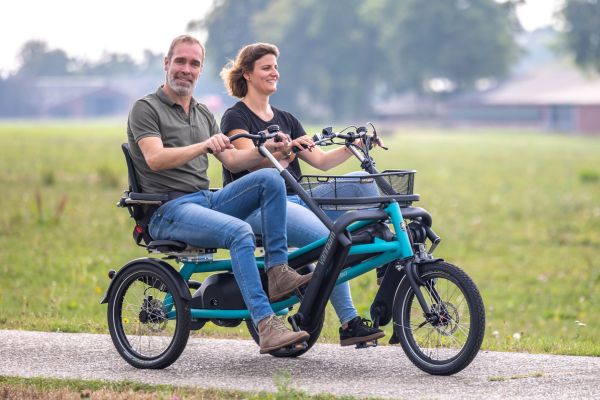 6 advantages of a tricycle with passenger seat Van Raam