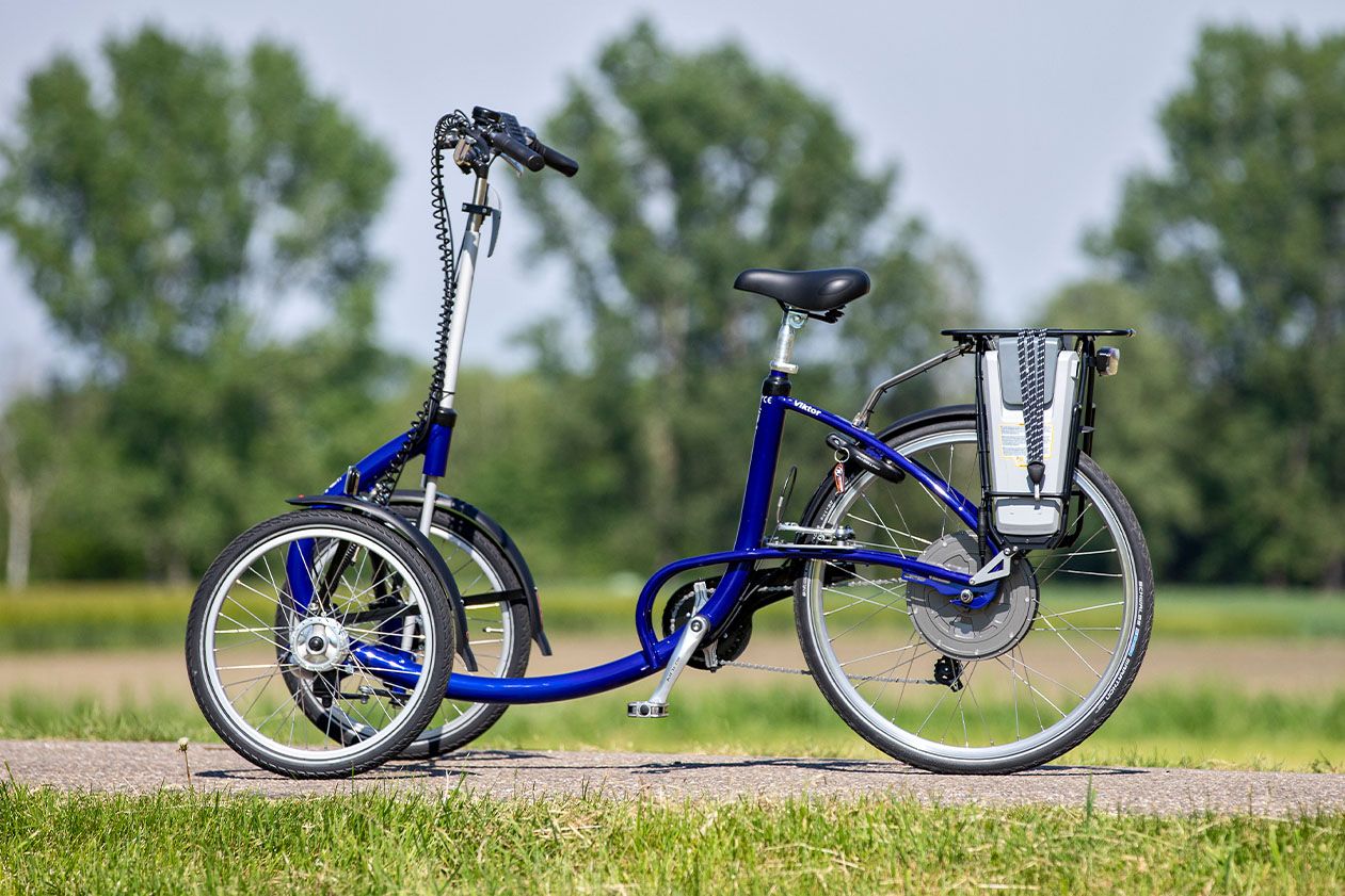 Tricycle électrique adulte discount 2 roues avant