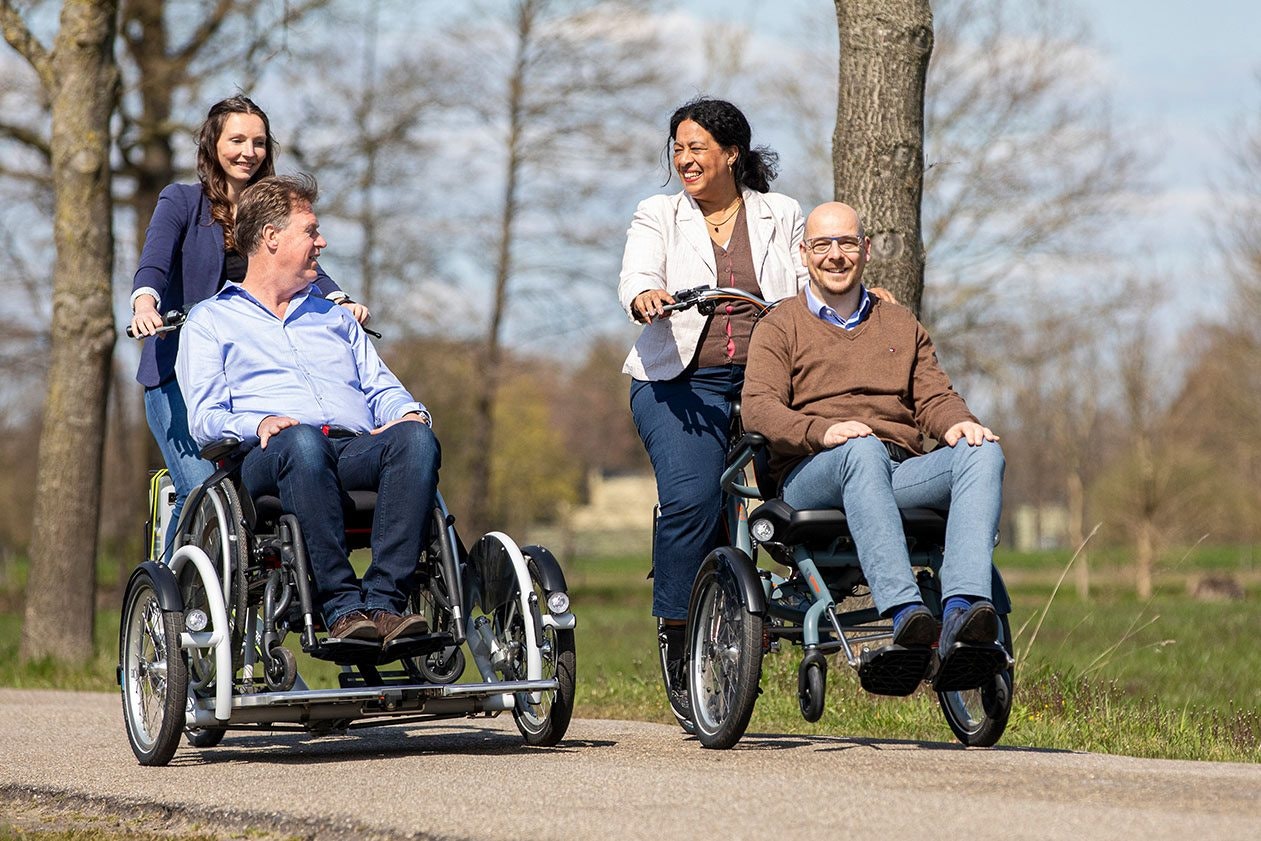 Cycle de fauteuil roulant VeloPlus et OPair