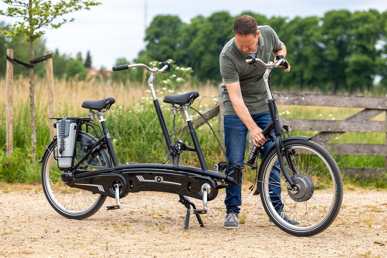 Tandem Twinny Tandem bike by Van Raam Van Raam