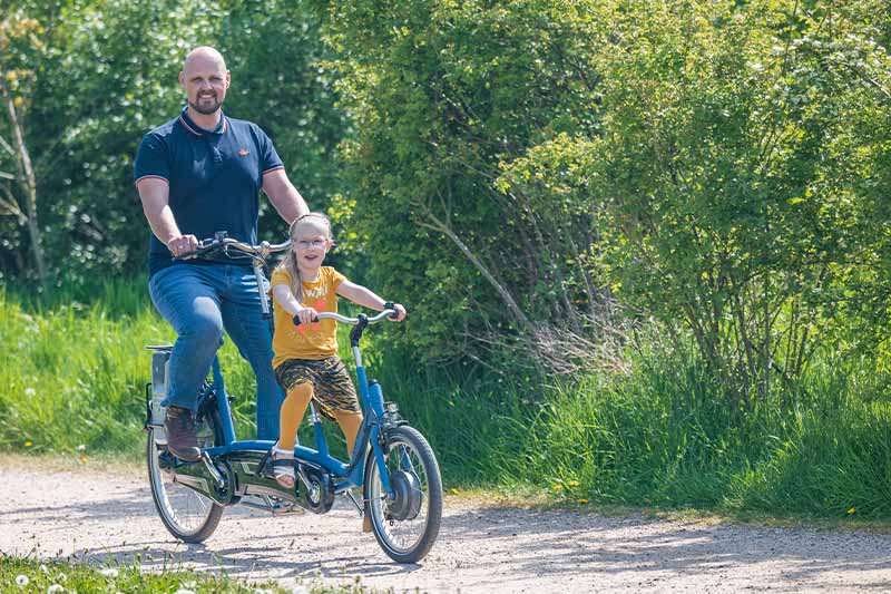 Child tandem bike on sale