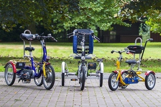 Elektro Fahrrad fuer Kinder mit Behinderung Van Raam