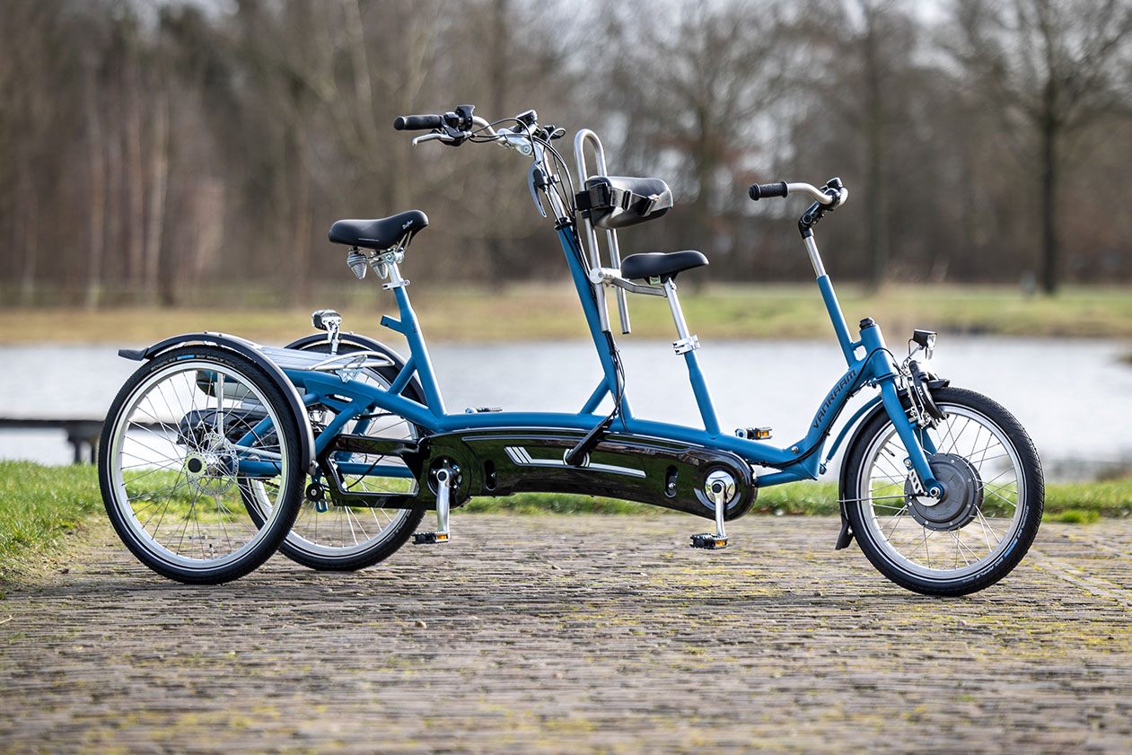 Kivo Plus Parent child tricycle by Van Raam Van Raam