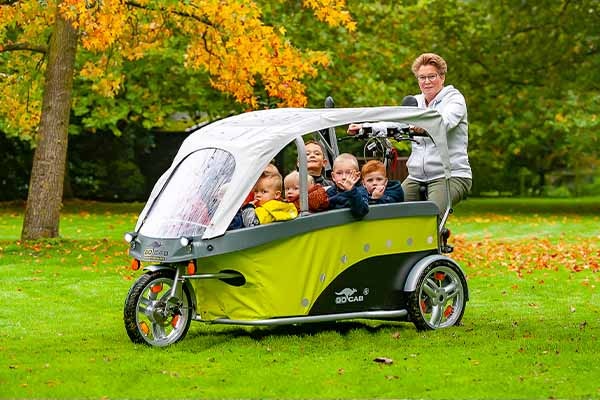 GoCab taxi à vélo pour enfants