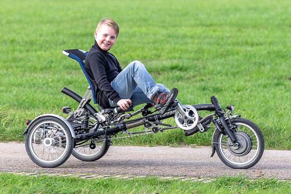 Semi recumbent store bicycles for adults