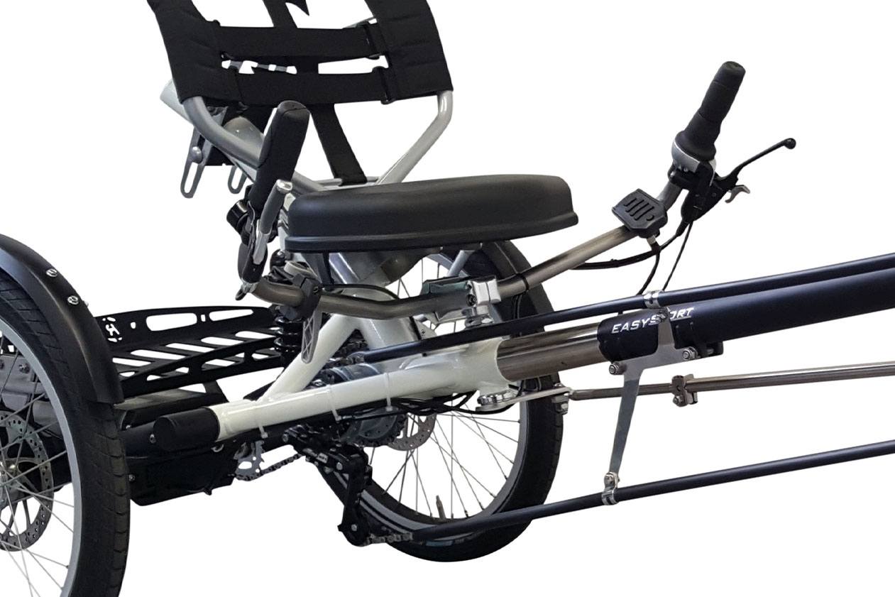 Recumbent hot sale trike handlebars