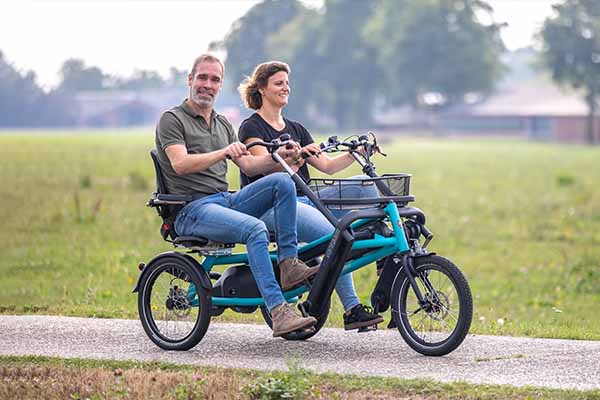 Bicycle for two people on sale