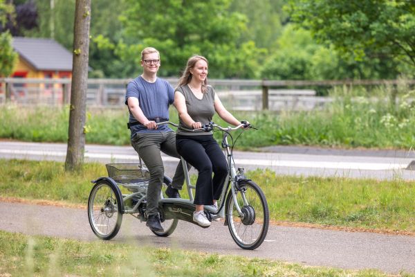 Electric tandems Van Raam tandems with pedal assistance Van Raam