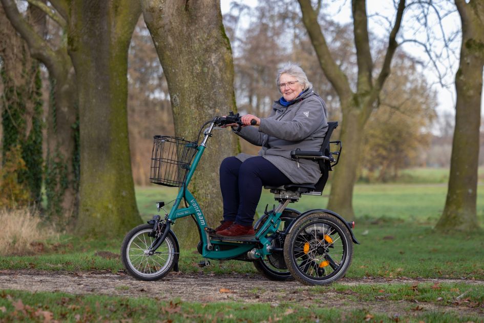 Discover the renewed Van Raam Easy Go mobility scooter bike