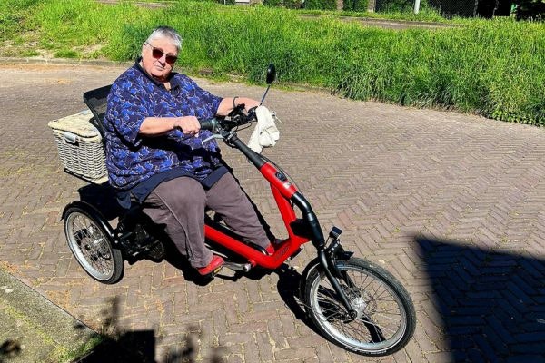 Expérience client tricycle Easy Rider Van Raam - Jeanne van Engelen