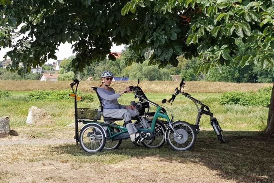 Hartmut and Evelyn customer experience Easy Rider electric tricycle bike Van Raam
