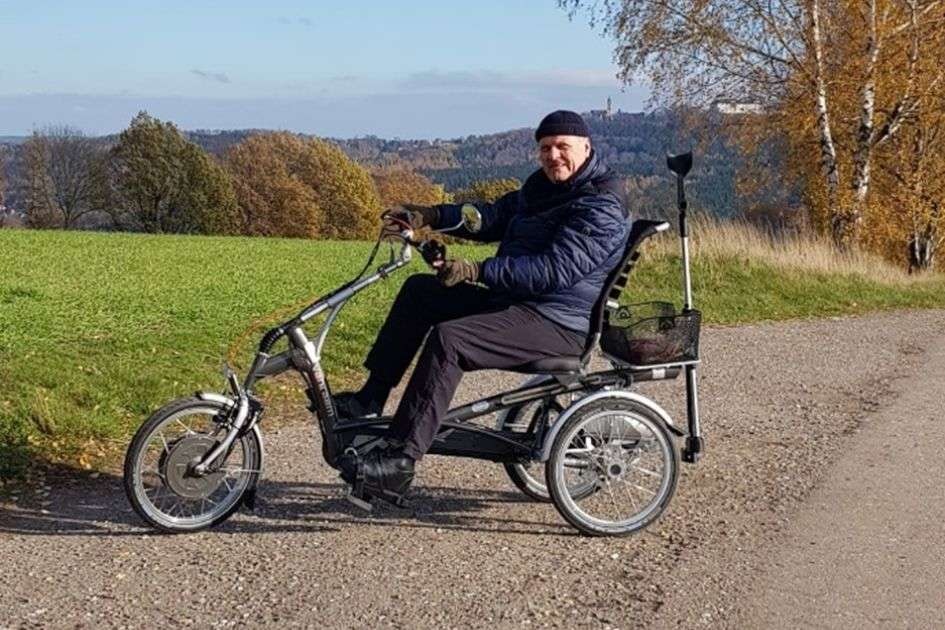 Hartmut customer experience Easy Rider electric tricycle bike Van Raam