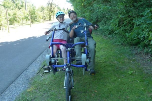 Klantervaring Van Raam Fun2Go duo fiets – Eimear Nic Lochlainn