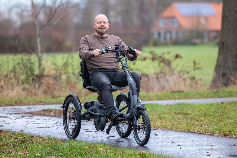 Small electric tricycle on sale