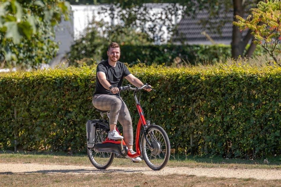 Sicheres Radfahren Balance Van Raam