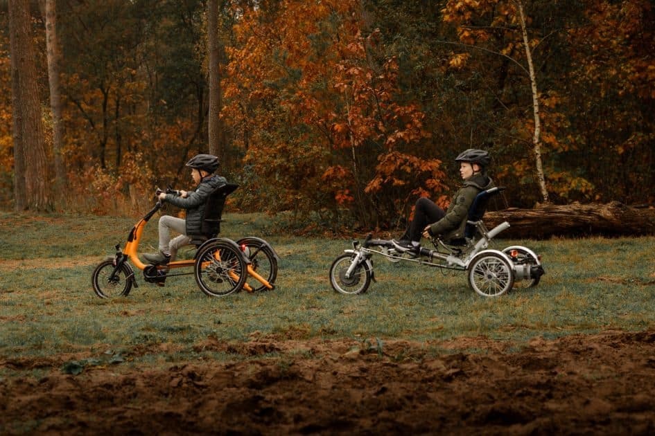 Adaptive bikes for children with a disability Van Raam