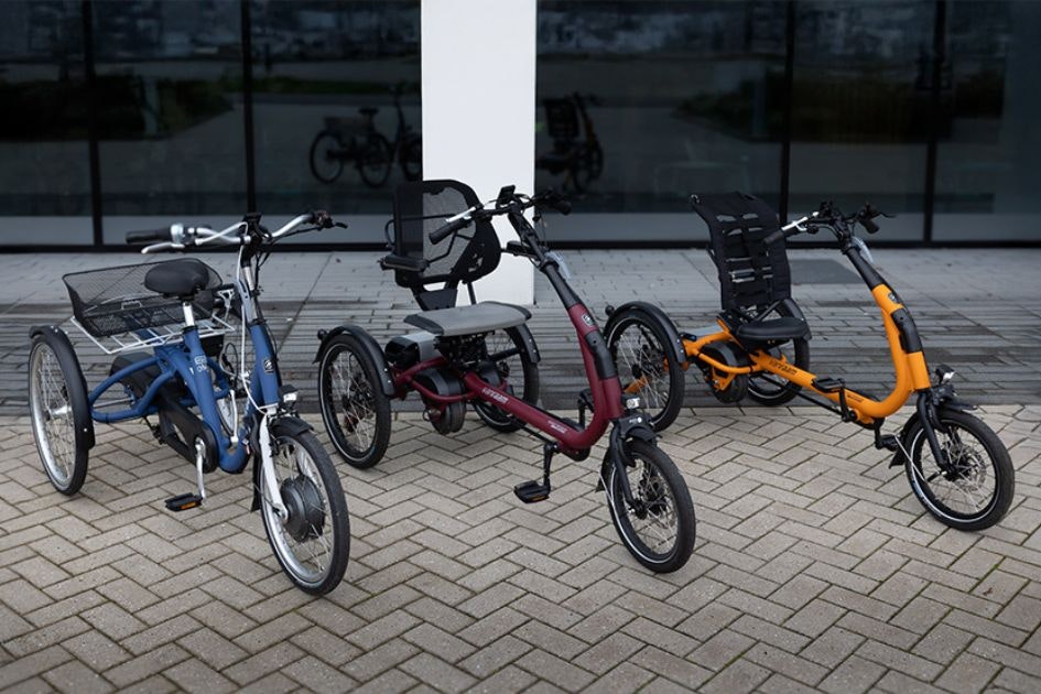 Elektro Fahrrad für Kinder mit behinderung Van Raam