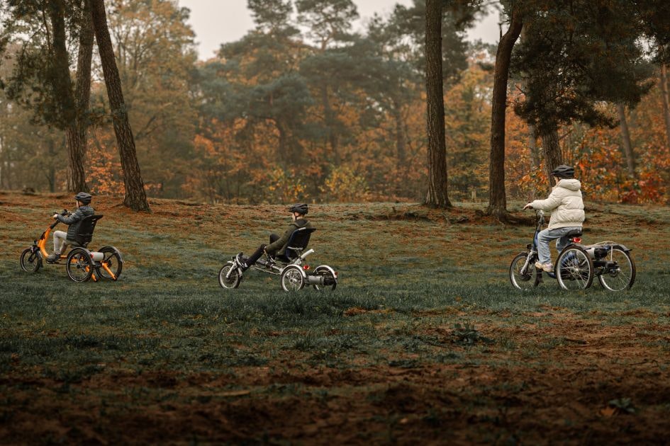 Van Raam aangepaste fietsen voor kinderen met een beperking