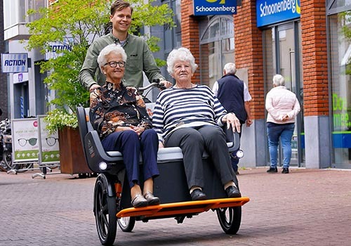 rickshaw bike for elderly