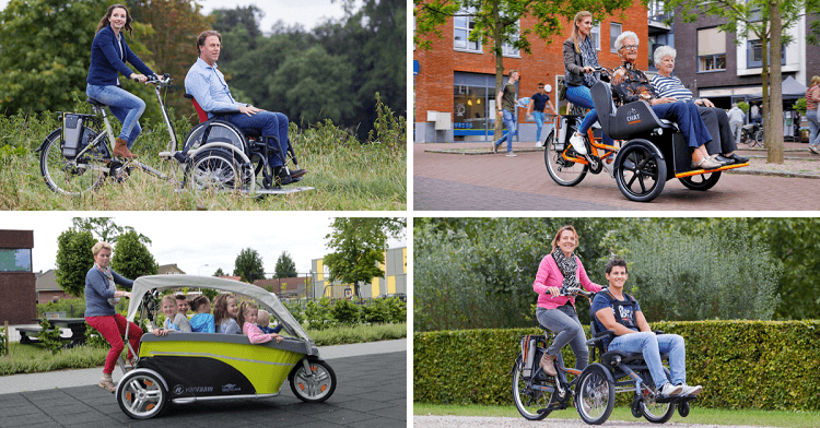 Van Raam Cargo Bike für den Personentransport