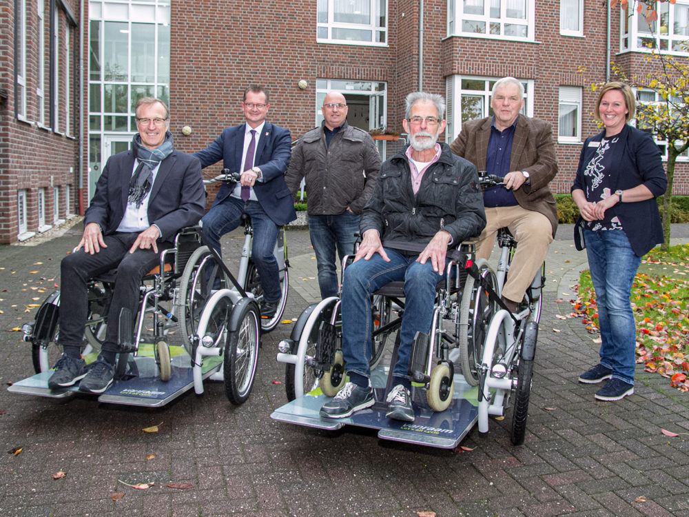 Van Raam Rollstuhlfahrrader Bringen Mobilitat Nach Isselburg Van Raam