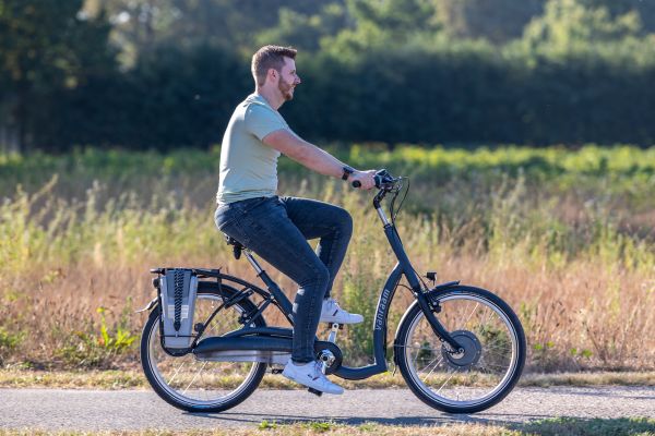 old woman bike