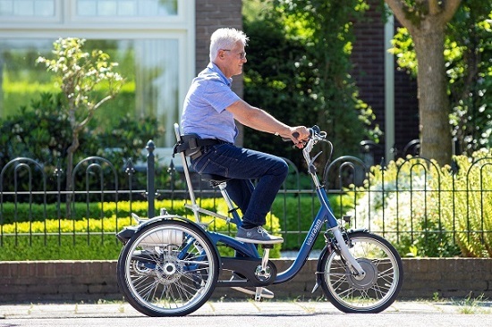 bicycle seat with backrest